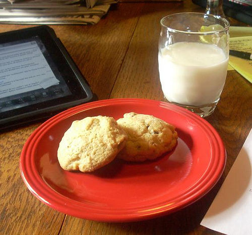 Cookies and milk
