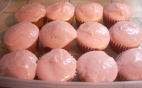 Strawberry Cupcakes