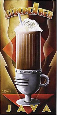 You a cappuccino, sipped in the afternoon, after sex.